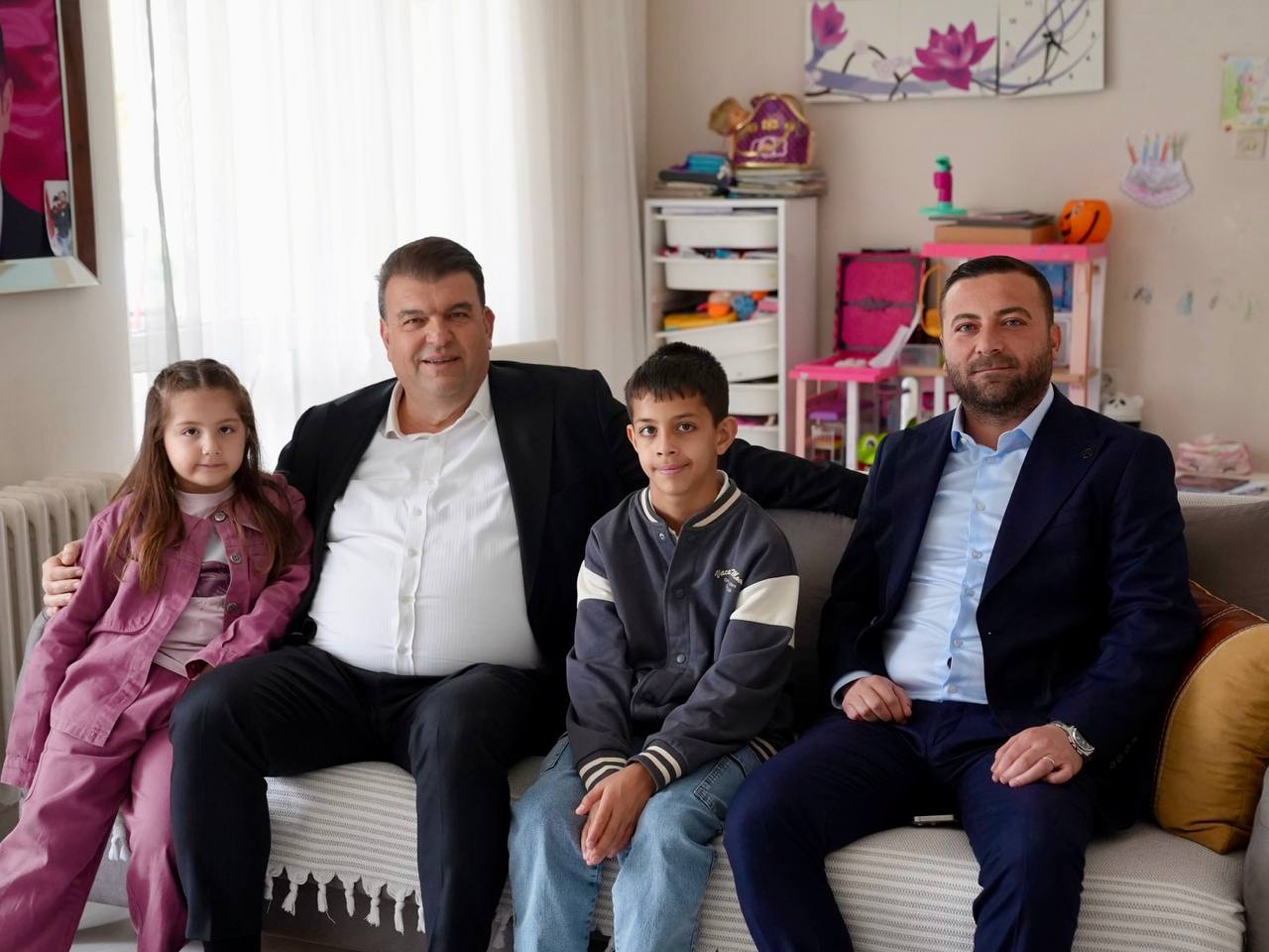 Başkan Yetişkin ve Başkan Yardımcısı Pehlivan’dan şehit ailelerine bayram ziyareti